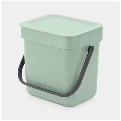 Sort & Go Waste Bin 3 L 1 Cestello /i Verde - Foto 1