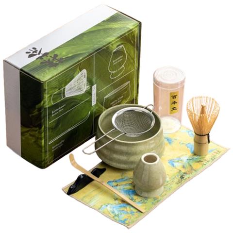 Eleva Il Tuo Rituale Del Tè Con Il Nostro Kit Cerimonia Del Matcha Da 7 Pezzi - Foto 1