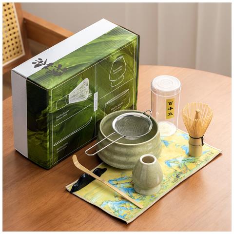 Eleva Il Tuo Rituale Del Tè Con Il Nostro Kit Cerimonia Del Matcha Da 7 Pezzi - Foto 2