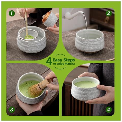 Eleva Il Tuo Rituale Del Tè Con Il Nostro Kit Cerimonia Del Matcha Da 7 Pezzi - Foto 6