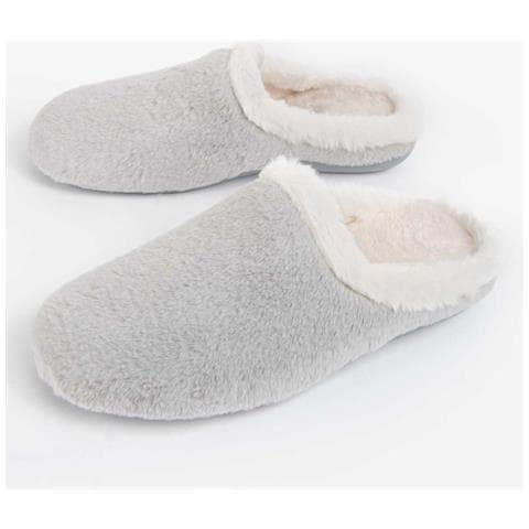 Pantofole Northome Grosslip Grigie Grigio Tessuto - Foto 1