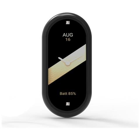 Custodia Nera In Pc Compatibile Con Xiaomi Band 10/10 Nfc: Protezione Antiurto E Antipolvere - Foto 2