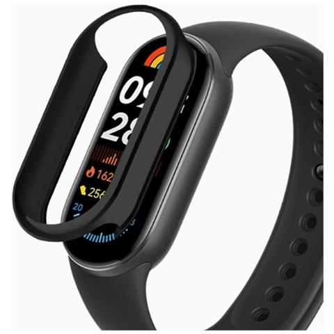Custodia Nera In Pc Compatibile Con Xiaomi Band 10/10 Nfc: Protezione Antiurto E Antipolvere - Foto 5