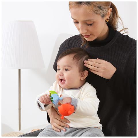 Massaggiagengive In Silicone Per Neonati Senza Bpa Blu - Foto 4