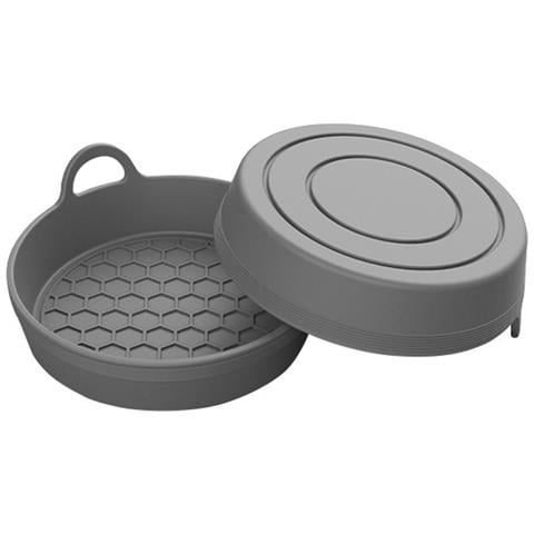 Set Da 2 Sottobicchieri Grigio Silicone Per Auto - Accessori Antiscivolo Interni Auto - Foto 1