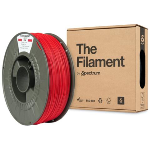 TF-24005 materiale di stampa 3D Acido polilattico (PLA) Rosso 1 kg - Foto 1