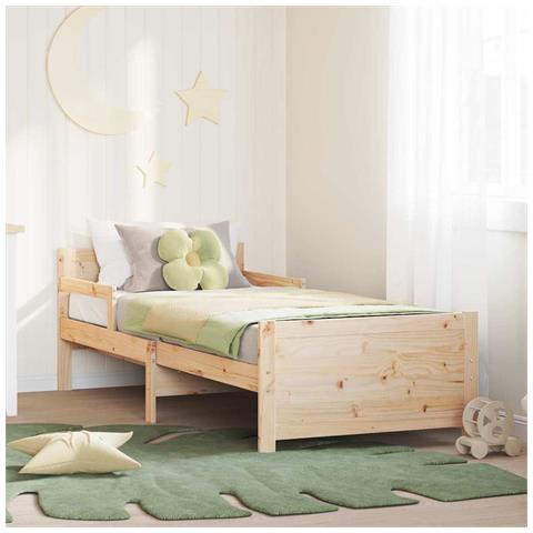 Letto Estensibile per Bambini Other Marrone 80 x 130 / 165 / 200 cm - Foto 2