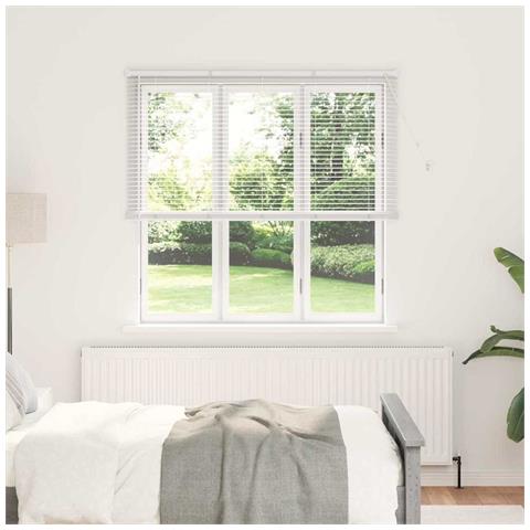 Tenda per Finestra con tende Bianco Alluminio - Foto 2