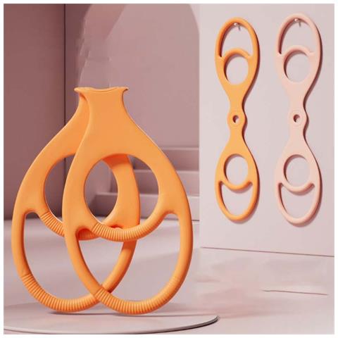 Fascia Di Resistenza Tpe - Fascia Elastica A 8 Con 3 Livelli Per Esercizi Di Schiena, Spalle E Stretching Yoga - Foto 7