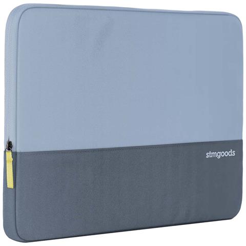 Custodia Per Laptop Da 14 Pollici In Poliestere Con Chiusura A Zip, Azzurro - Foto 5