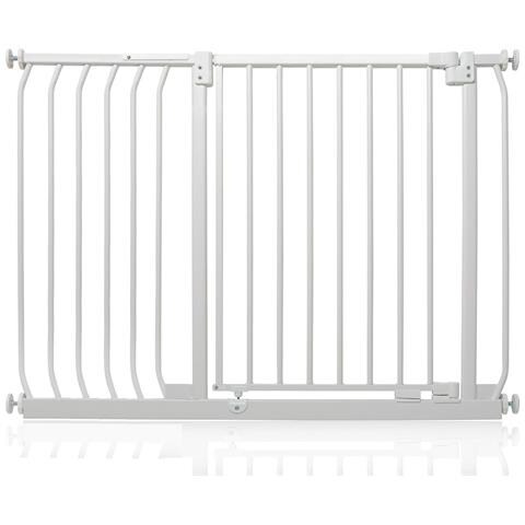 Safetots Cancelletto Di Sicurezza Elite, 107cm - 116cm, Bianco Opaco - Foto 1