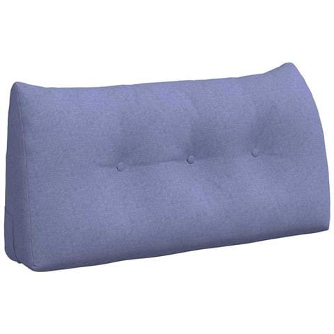 Cuscino per Schiena Blu jeans 100 x 24 x 50 cm Tessuto - Foto 1