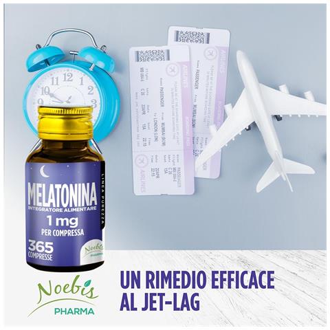 Melatonina 1 mg 365 Compresse - 1 mg per Compressa - Addormentamento e Sonno - Foto 5