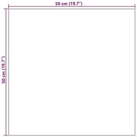 Piastrella per Tappeto Grigio Medio 50 x 50 cm 20 pcs - Foto 8