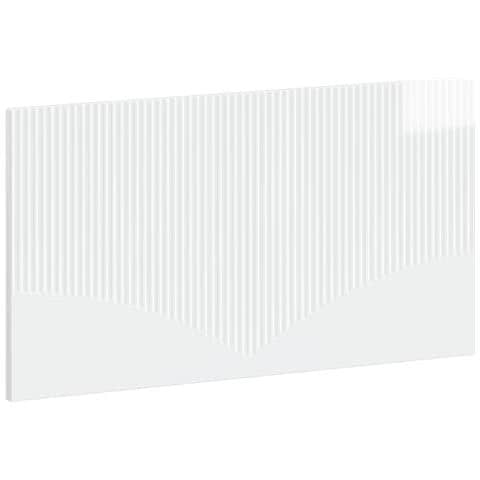 Testiera da Muro HOORN Bianco Lucido Legno ingegnerizzato - Foto 1