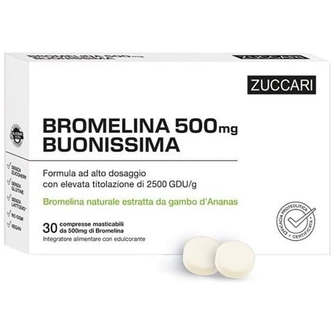 Bromelina 500 Buonissima 30 Compresse - Foto 1