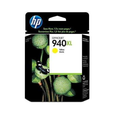 C4909aE Cartuccia Ink Originale 940XL Gialla per OfficeJet Pro 8000 Capacità 1400 Pagine - Foto 2