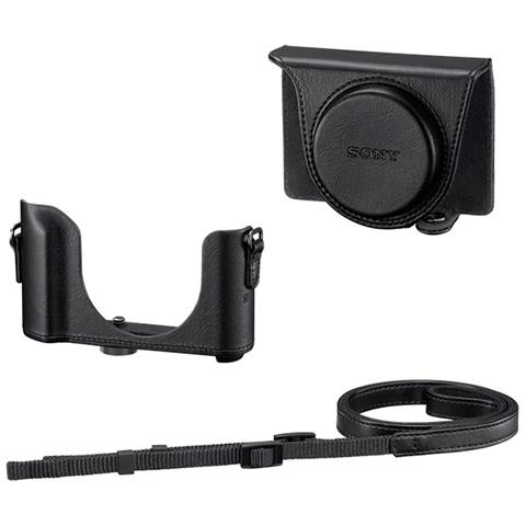 Custodia per Fotocamera Digitale in Pelle Nero LCJHWAB. SYH - Foto 6