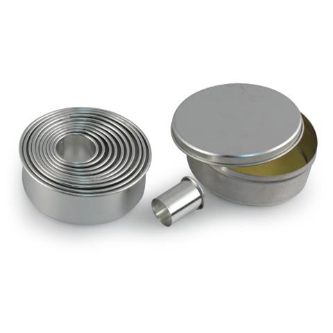 Stampo Cerchio Liscio Scatolato 11 Pezzi 6432 Metro - Foto 1