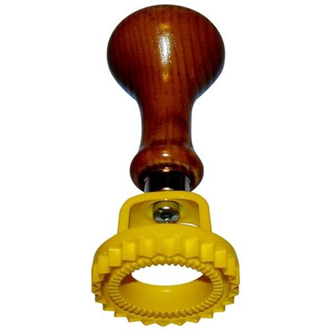 Taglia Ravioli Sole Multicolore Manico Legno - Foto 2