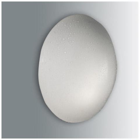 2650-61-102 Plafoniera Pandora Ip44 Vetro Bianco, E27 1x60w, Ø: 300 Mm. - Foto 1