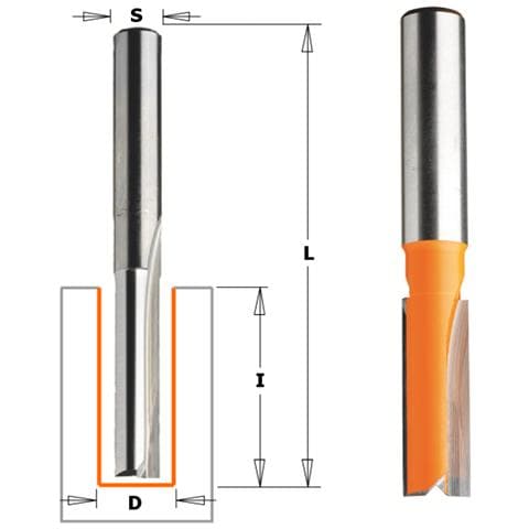 Fresa A Tagli Diritti Hwm S=6 D=5x18x60 Dx 712.050.11 - Foto 1