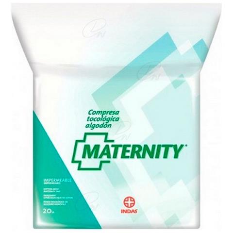 Assorbenti Ostetrici Di Cotone Maternity Indasec (20 Uds)  - Foto 1