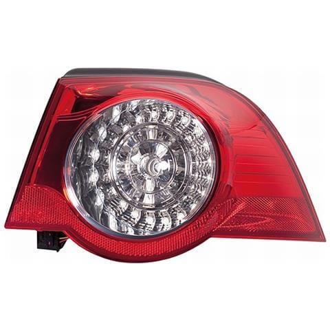 Fanale Con Portalampada Sx Esterno Volkswagen Eos (1f7) 06>10/10 Rosso-chiaro Led - Foto 1