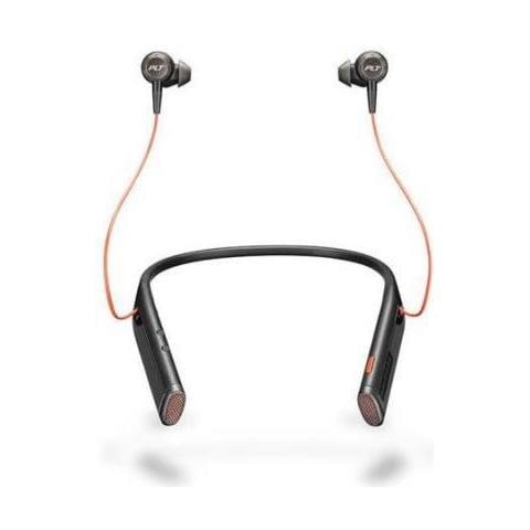 Plantronics Voyager 6200 Uc Cuffie Stereo Bluetooth Archetto Per Il Collo Disattivazione Dinamica Del Silenzio Cancellazione Attiva Del Rumore Usb-a Nero - Foto 1