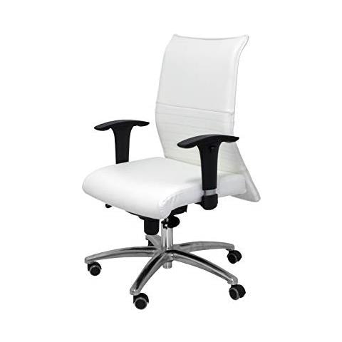 Poltrona Albacete Confidente Similpelle Sedie Da Ufficio Talla Unica Marrone - Foto 1