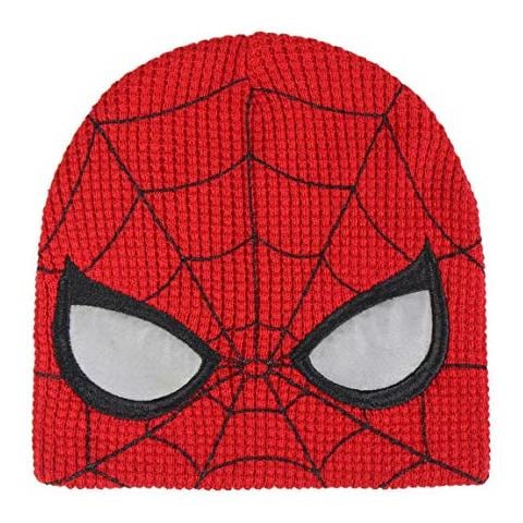 Cappello Con Aplicaciones Spiderman Cuffia, Rosso (rojo 50), Taglia Unica Unisex-adulto - Foto 1