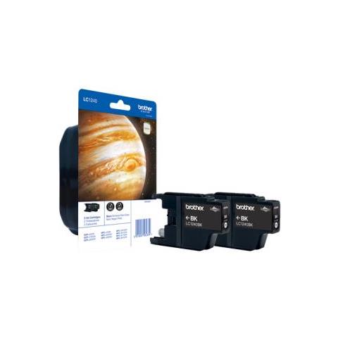Lc-1240bkbp2 Cartuccia D'inchiostro Originale Nero (Lc1240bk Black Ink 2x14ml Twinpack)  - Foto 1