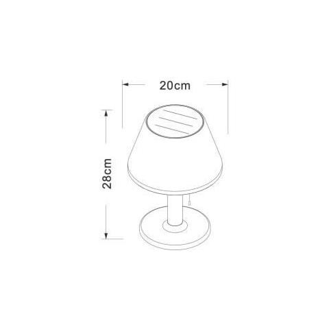 Lampada Da Tavolo Terra. Lit G2 - Foto 4