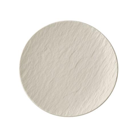 Manufacture Rock Blanc Piatto per pane e burro Rotondo Porcellana Bianco 1 pz - Foto 1