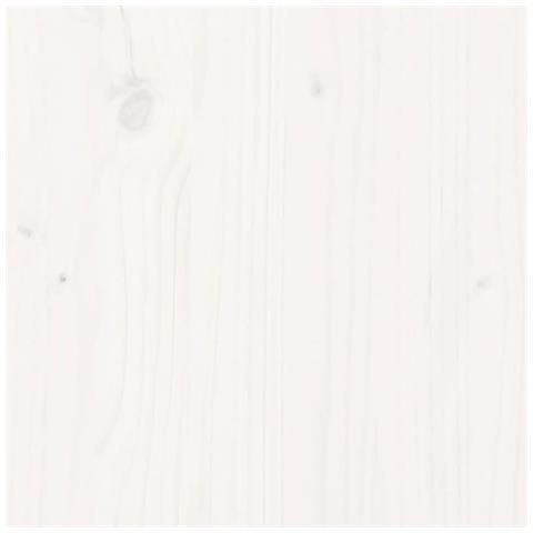 Letto per Anziani Bianco 180x200 cm Super King Legno di Pino - Foto 2