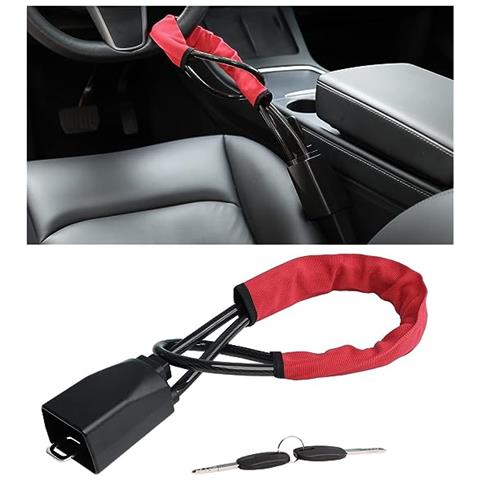 Blocco Di Sicurezza Per Volante Auto - Previene I Furti Red - Foto 1