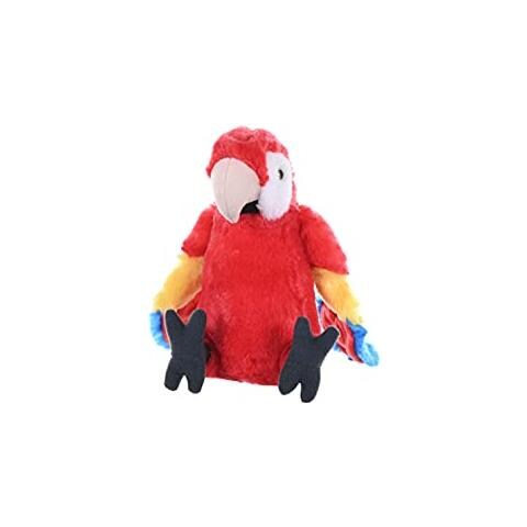 Scarlet Macaw Peluche, Animale Farcito, Peluche, Regali Per Bambini, Coccoloni 8 - Foto 1