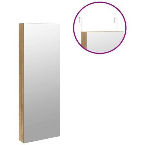 Armadio Portagioie A Specchio Con Luci Led A Parete - Foto 11