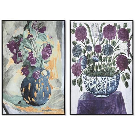 Quadro Dkd Home Decor 83 X 4,5 X 122,5 Cm 83 X 4,5 X 123 Cm Vaso Tradizionale (2 Unità) - Foto 1