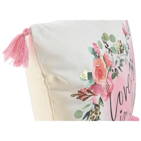 Cuscino Home Esprit Romantico 45 X 5 X 45 Cm (2 Unità) - Foto 5