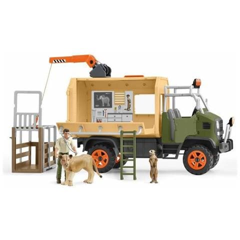 Schleich 42503n Playset Visita Del Veterinario En La Granja – Figura De Veterinario Móvil Para Niños, Juguete Coleccionable De Granja