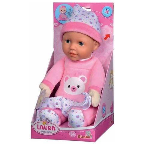 Simba- Laura con Suoni, Colore Rosa, 105140009