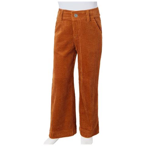 Pantaloni Per Bambini In Velluto A Coste Cognac 116 - Foto 8