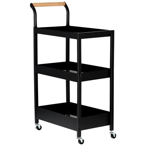 Carrello Da Parrucchiere Estetista Tavolino Su Rotelle Per La Tintura St014bl Carrello Con Ripiani - Foto 2