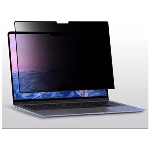 Salvadisplay In Vetro Temperato Per Macbook Pro 13 2020 2022 Privacy, Trasparente - Foto 1
