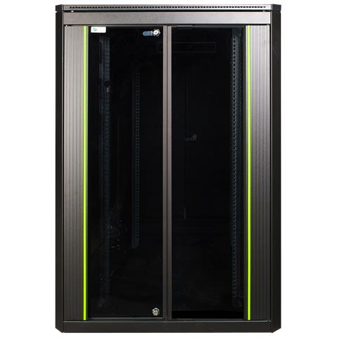 LOGON RDL22U81BL rack 22U Rack indipendenti Nero - Foto 1