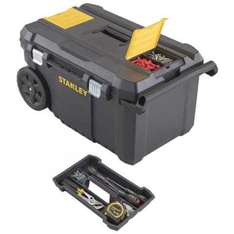 Carrello Porta Utensili Organizer Con Cassetto E Maniglia Essential Stanley Stst1-80150 - Foto 5