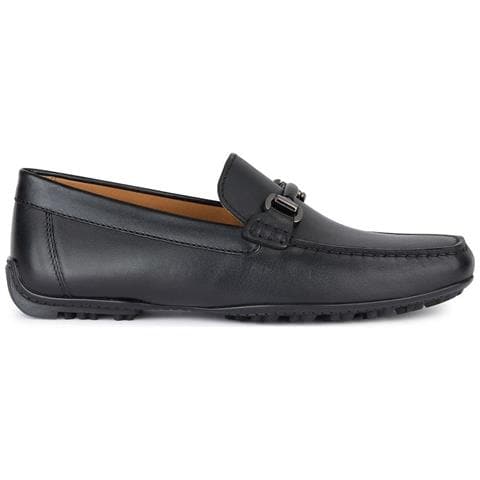 Kosmopolis Grip Mocassino Pelle Di Mucca Scarpe Uomo Nero Eu 42, U45e5a 00043 C9999 - Foto 1