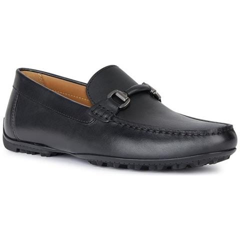 Kosmopolis Grip Mocassino Pelle Di Mucca Scarpe Uomo Nero Eu 42, U45e5a 00043 C9999 - Foto 2