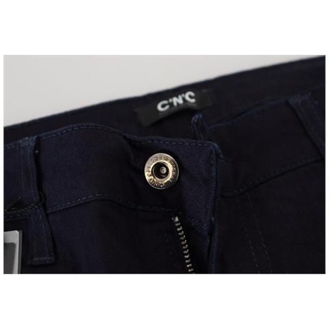 Jeans Skinny Da Donna Skinny A Vita Bassa Neri - W27 - Foto 5